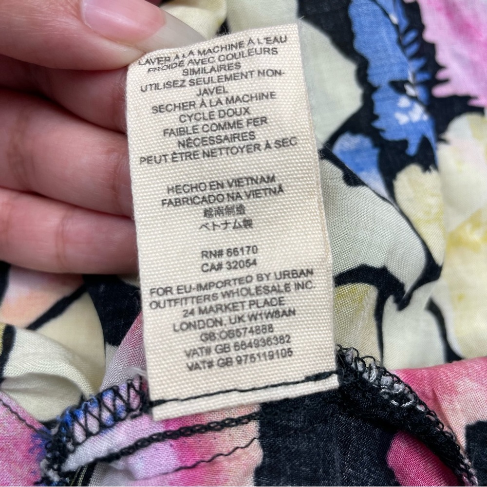 Free People Hot Tropics Maxi Skirt in Multicolor Floral Print Size 0 - Picture 16 of 16